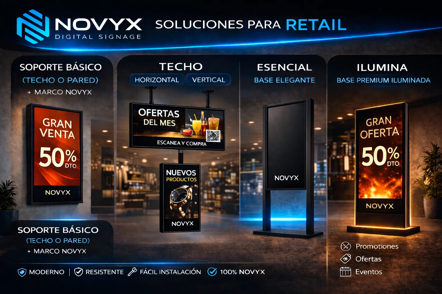 Soluciones DINOVYX para retail